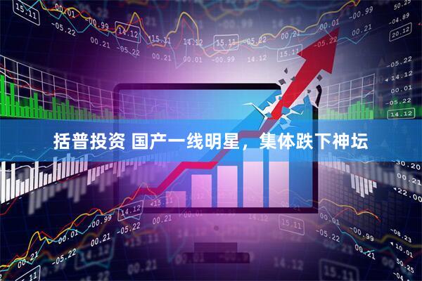 括普投资 国产一线明星，集体跌下神坛