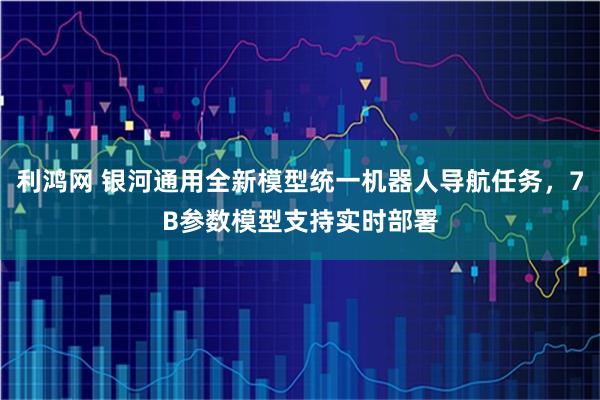 利鸿网 银河通用全新模型统一机器人导航任务，7B参数模型支持实时部署
