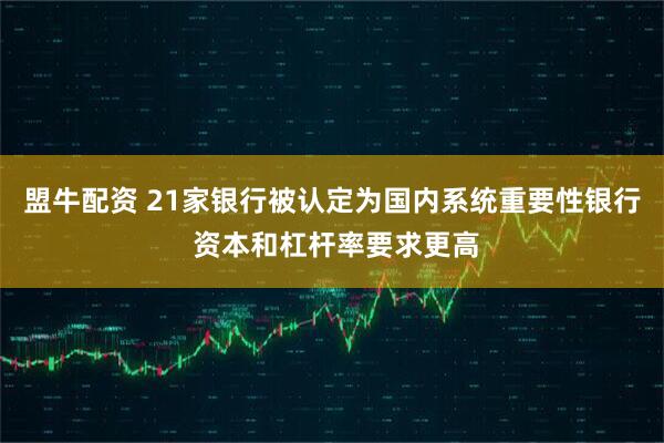 盟牛配资 21家银行被认定为国内系统重要性银行 资本和杠杆率要求更高
