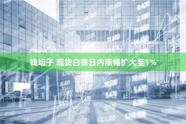 钱坛子 现货白银日内涨幅扩大至1%