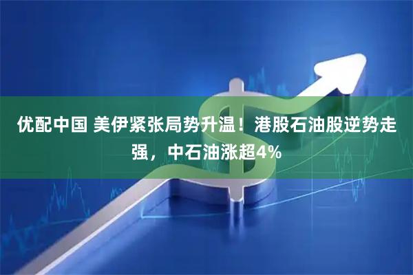 优配中国 美伊紧张局势升温！港股石油股逆势走强，中石油涨超4%